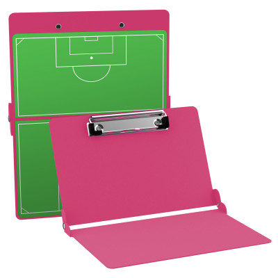 Pink Soccer Clipboard